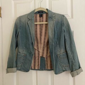 Gap Denim Blazer!